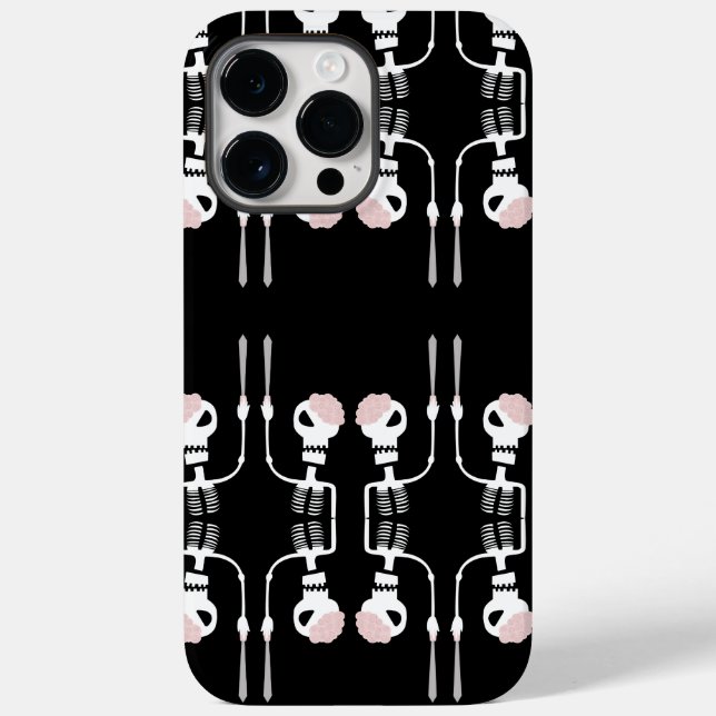 Halloween skeleton with a sword  Case-Mate iPhone case (Back)