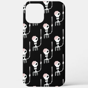 Halloween skeleton with a sword  iPhone 12 pro max case