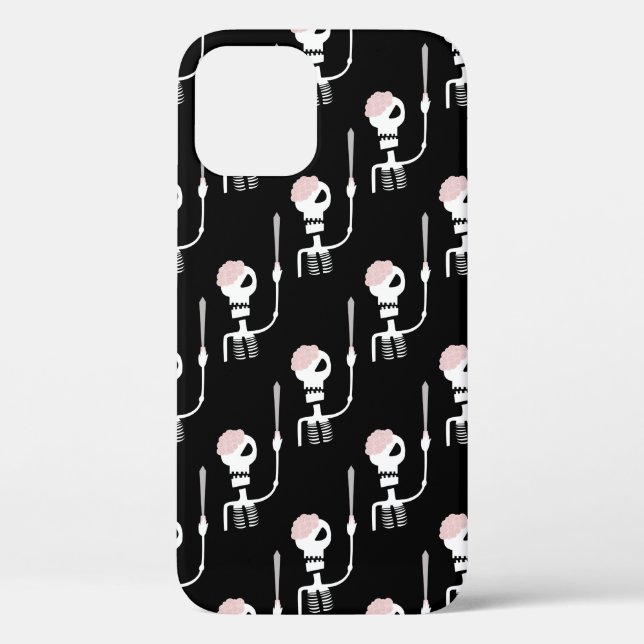 Halloween skeleton with a sword  Case-Mate iPhone case (Back)