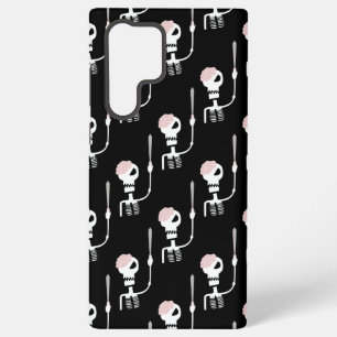 Halloween skeleton with a sword  samsung galaxy case