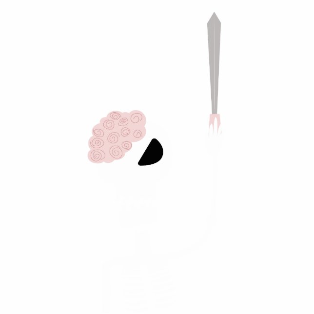 Halloween skeleton with a sword  standing photo sculpture (Front)