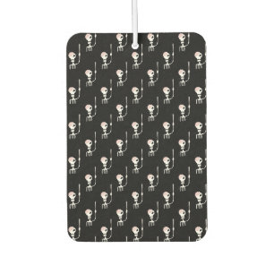 Halloween Skeleton with Sword Car Air Freshener