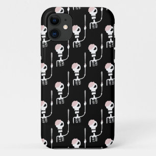 Halloween Skeleton with Sword iPhone 11 Case