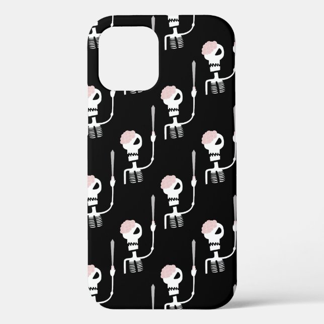 Halloween Skeleton with Sword Case-Mate iPhone Case (Back)
