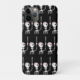 Halloween Skeleton with Sword iPhone 11 Pro Case