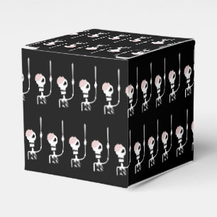 Halloween Skeleton with Sword Favour Box