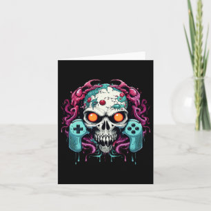 Halloween Skeleton Zombie Gaming Controllers Mummy Card