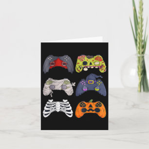 Halloween Skeleton Zombie Gaming Controllers Mummy Card