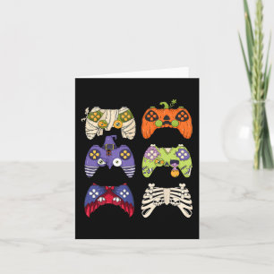 Halloween Skeleton Zombie Gaming Controllers Mummy Card