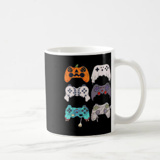 Halloween Skeleton Zombie Gaming Controllers Mummy Coffee Mug