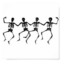 Halloween Skeletons Dancing