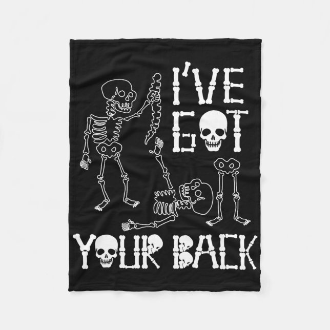 Halloween Skeletons Ive Got Your Ck Costume Men Wo Fleece Blanket (Front)