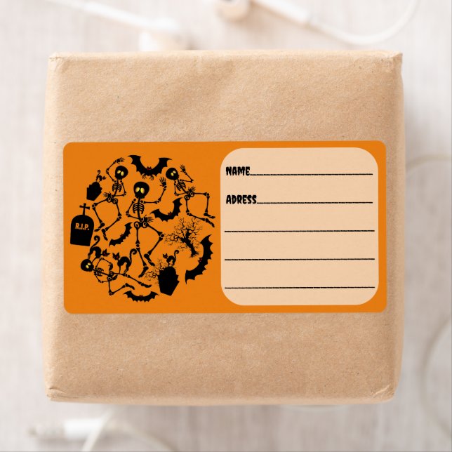 Halloween Skeletons Macabre Dance (Insitu)