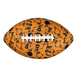Halloween Skeletons Macabre Dance American Football