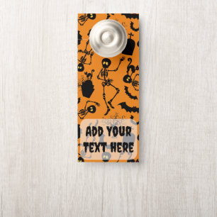 Halloween Skeletons Macabre Dance Door Hanger