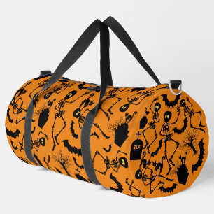 Halloween Skeletons Macabre Dance Duffle Bag