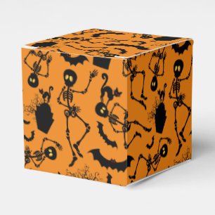 Halloween Skeletons Macabre Dance Favour Box