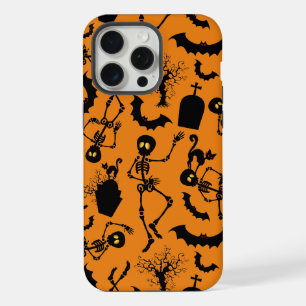 Halloween Skeletons Macabre Dance iPhone 15 Pro Max Case
