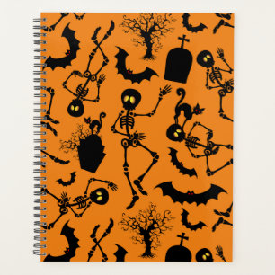 Halloween Skeletons Macabre Dance Planner