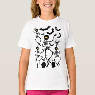 Halloween Skeletons Macabre Dance T-Shirt