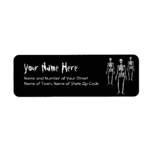 Halloween Skeletons Return from the Dead