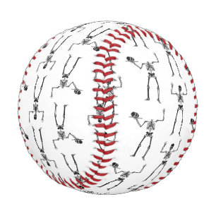 Halloween Skeletons, Trick Or Treat, Boo Baseball