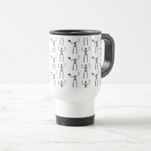 Halloween Skeletons, Trick Or Treat, Boo Travel Mug