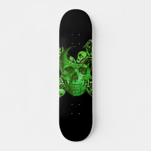 Halloween Skull #4 Skateboard