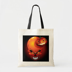 Halloween Skull and Pumpkin Bag