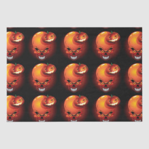 Halloween Skull and Pumpkin Tissue Paper