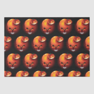 Halloween Skull and Pumpkin     Tissue Paper