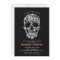 Halloween Skull Black Floral Bridal Shower