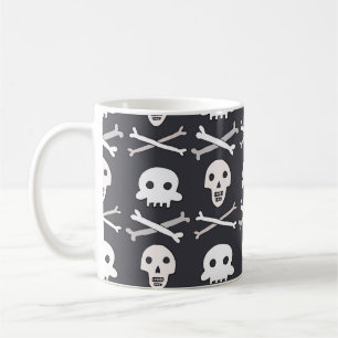 Halloween Skull Colourful Pattern Coffee Mug
