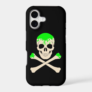 halloween skull crossbones slime skeleton