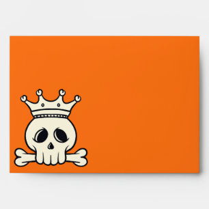 Halloween Skull Envelope