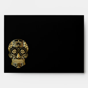 Halloween Skull Envelope