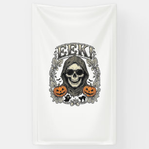 Halloween Skull Graphic Vintage Engraving Shirt Ar Banner