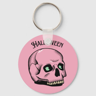 Halloween Skull  Key Ring