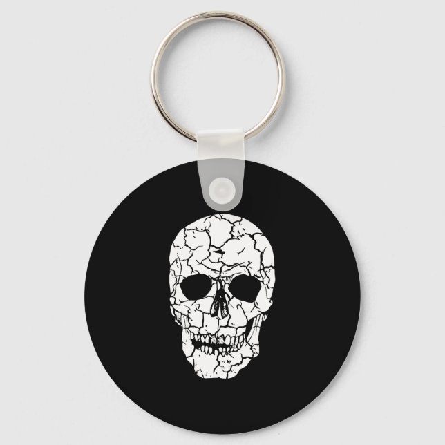 Halloween skull  key ring (Front)