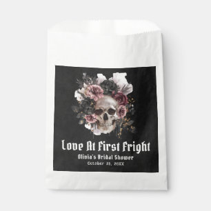 Halloween Skull Love At First Fright Bridal Shower Favour Bags