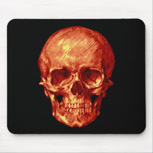 Halloween Skull Mouse Mat