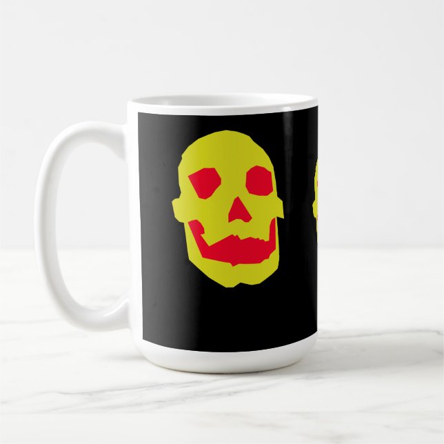 Halloween Skull Mug (Left)