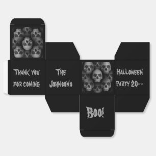 Halloween skull party favours favour box