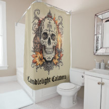 Halloween,Skull Pattern, Candlelight Calavera