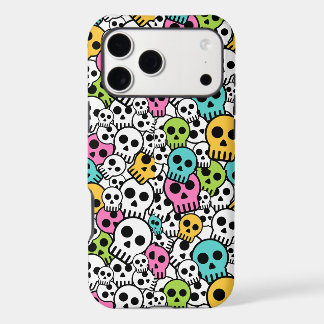 Halloween skull pink gothic Case-Mate iPhone case