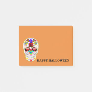 Halloween Skull Post-it Notes