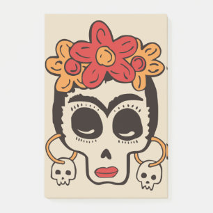 Halloween Skull Post-it Notes