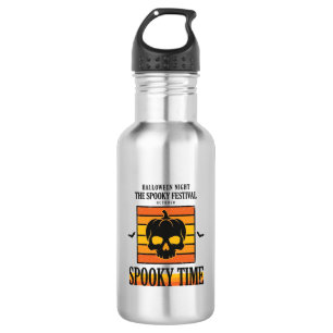 Halloween Skull Scary Funny Vintage Quote_1 532 Ml Water Bottle