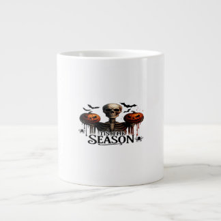 Halloween Skull Skeleton Large Coffee Mug