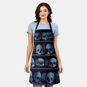 Halloween Skulls Apron